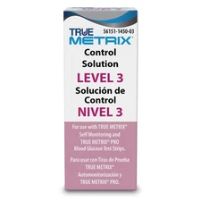 TRUE METRIX Blood Glucose Control Solution Level 3 3 mL R5H01-3