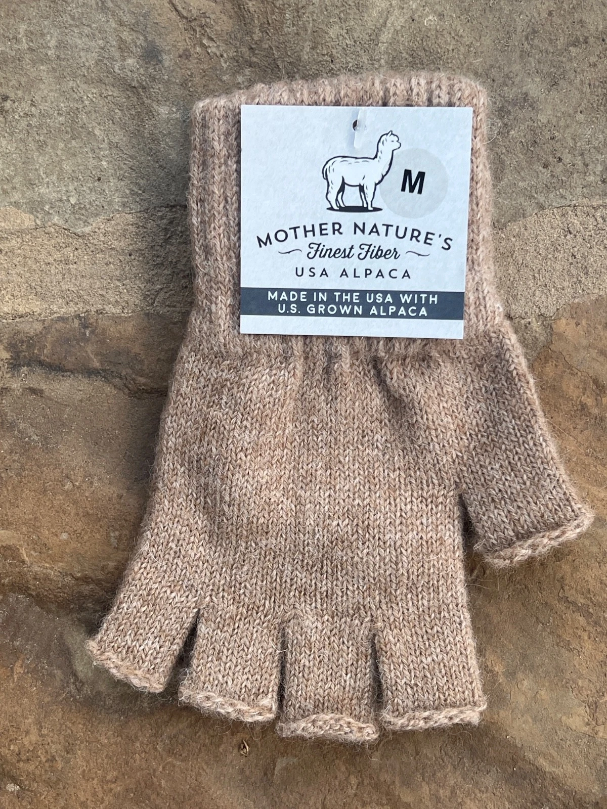 Alpaca Fingerless Gloves