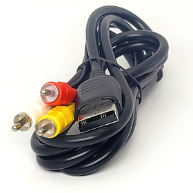 Sega Dreamcast AV Cable Replacement - 6FT Composite RCA Audio Video Cord
