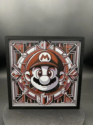 Mario 3d Printed Art Deco Picture - Image 1 of 3