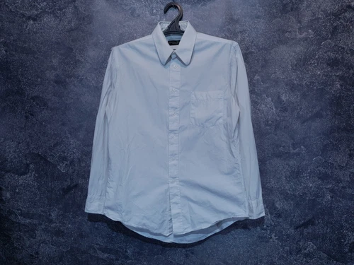 Christian Dior camicia elegante manica lunga con bottoni uomo taglia M