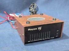 Vintage Royce heavy duty regulated power supply 12-volt 3 amp Model 2-050 Rare