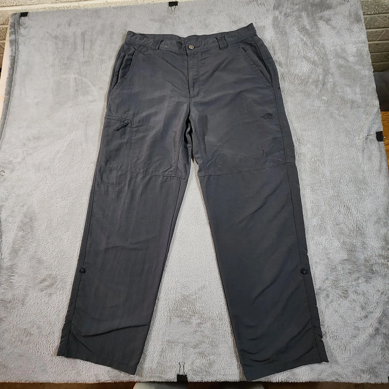 The North Face Mens Paramount Utility Hiking Pants Size 36 Long Khaki Outdoors