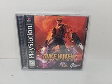 Duke Nukem: Total Meltdown (Sony PlayStation 1, 1997) Complete With Manual