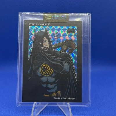 2026 Canvas Marketing Adhesive Artifacts Stephen Curry Dark Night Night 5/5🔥