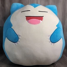 NWT Kellytoy Squishmallows 24” Jumbo Pokémon Snorlax Plush 