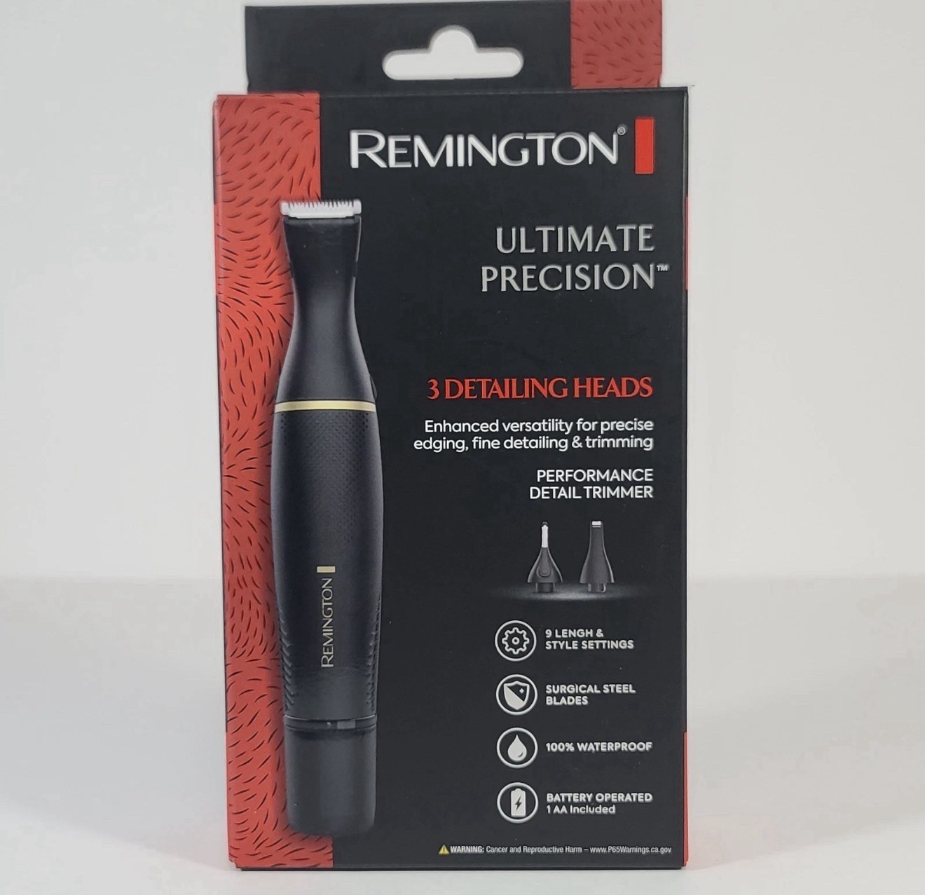 Remington Performance Precision Detail Trimmer Hair Removal Nose Ear Eyebrows