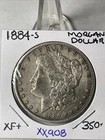 KEY 1884 S MORGAN DOLLAR VERY NICE XF++ XX908