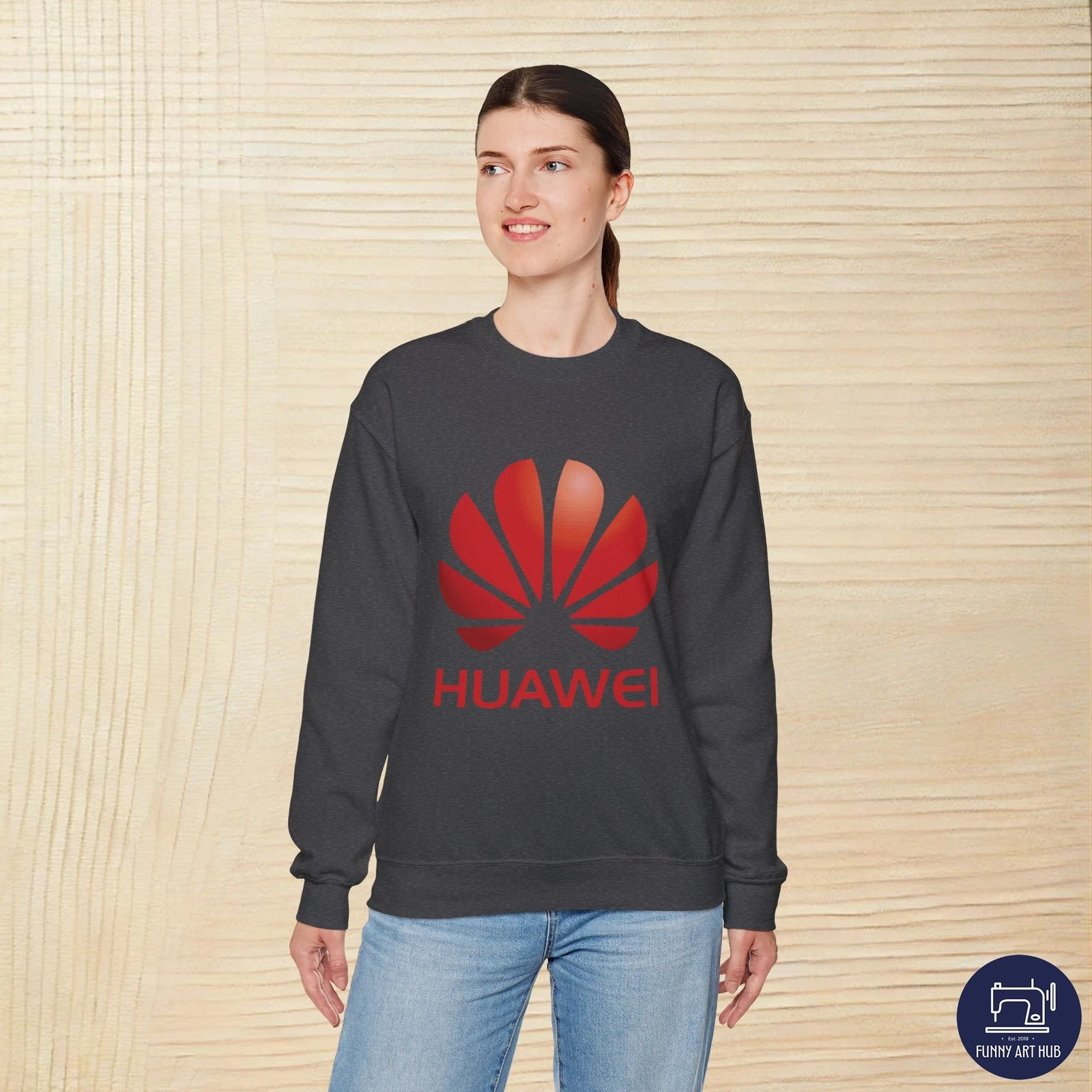 Huawei Logo Unisex Sweatshirt