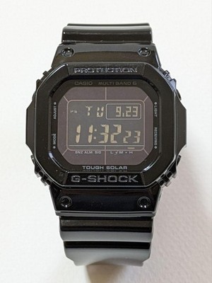 CASIO G SHOCK GW M5610BB1JF Multi Band Solar Powered Watch World