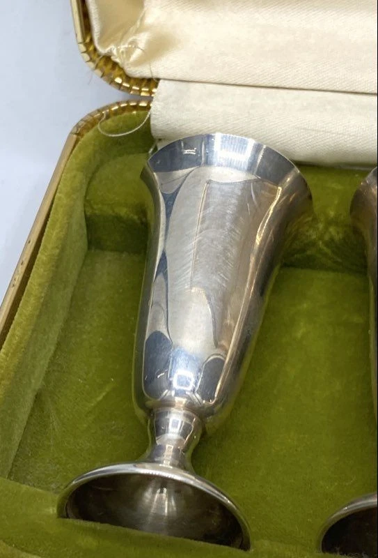 Gorham Sterling #951 сердечные чашки 4 шт 83,4 г - Изображение 2 из 4