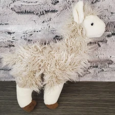 Douglas Cuddle Toy 3760 Francois Llama Plush 11” Shaggy Stuffed Animal
