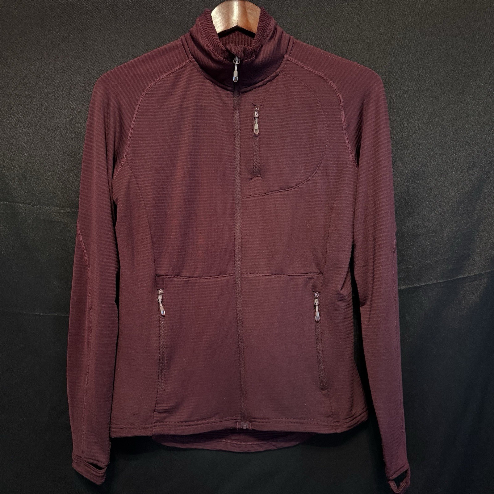 Varde Full Zip Soft Shell Ribbed Jacket Women’s S… - image 1