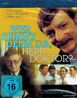 BLU-RAY NEU/OVP - Wer spinnt denn da, Herr Doktor (1982) - Otto Sander 