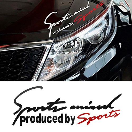 Sports Mind Car Sticker Reflective Vinyl Decal Body Decor Universal Accessories - Bild 1 von 10