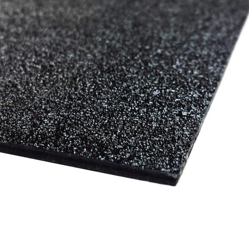 ABS Plastic Sheet 3-pack 12" X 24" X 0.0625" (1/16") 3 Pack - Black Haircell - Picture 4 of 4