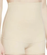 NWT Maidenform Flexees Women's Shapewear Minimizing Hi-Waist Boyshort Sz S