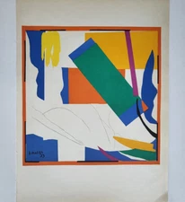 Henri Matisse "Souvenir D'oceanie" Original Lithograph Limited Ed.  Mourlot 1958