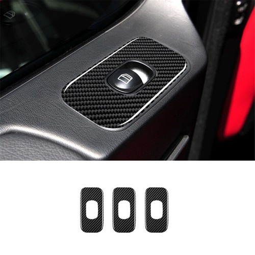 Juego completo de embellecedores interiores de fibra de carbono para Mercedes Benz Clase G 2002-2012 - Imagen 12 de 18