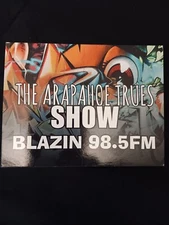 Arapahoe T.R.U.E.S SHOW BLAZIN 98.5 FM POST CARD RARE COLORADO RAP HISTORY COLLE