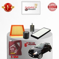 Kit Wartung Filter Und ÖL FüR Ford Ka 1.6 70Kw 95Ps 2008