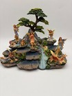 New ListingNib Flower Fairies Secret Garden Miniature Fairy Figurines and Display Base