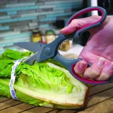 Clauss True Professional Shears/Bottle Opener Titanium Bonded Stainless Steel