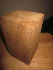 Guanacaste Wood Turning Blank  3" x 3" x 6" tool handle, pepper mill, game call