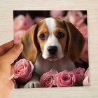 Beagle Birthday Card for Mum Dad Sister Brother Daughter Friend Son Wife Partner