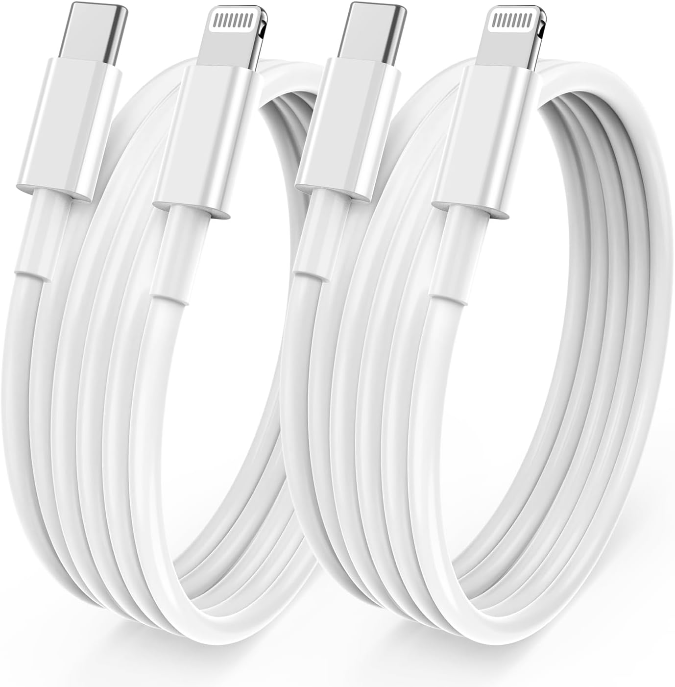 6Ft Iphone Fast Charger Cable, [Apple Mfi Certified] USB C to Lightning Cable Lo