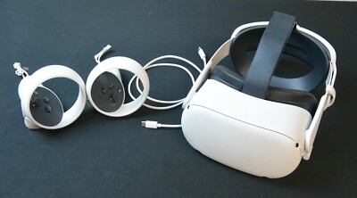 READ Meta Oculus Quest 2 - 256GB Advanced All-in-1 VR Headset & Controllers B1