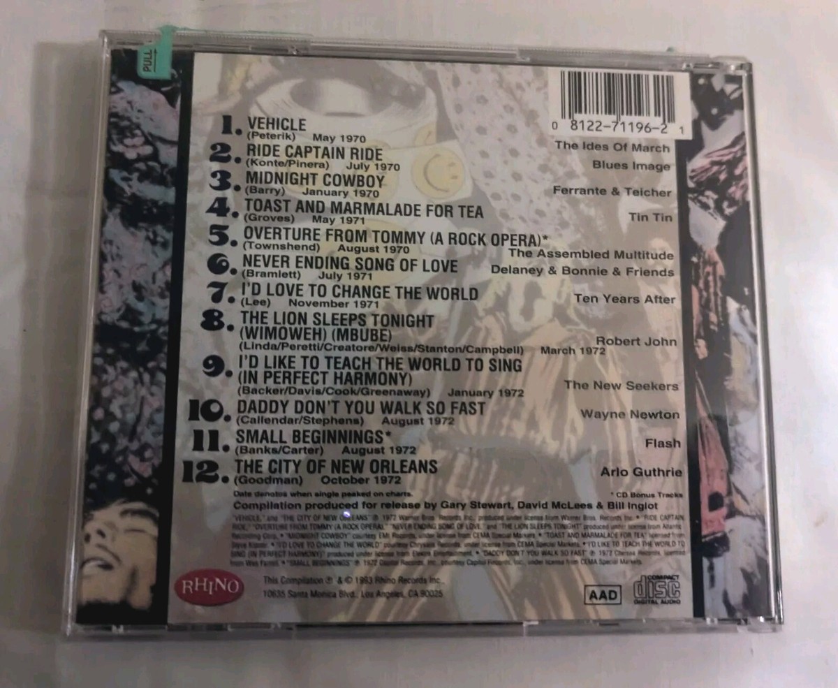 SUPER HITS OF THE 70's - Have A Nice Day Volume 16- CD Rhino