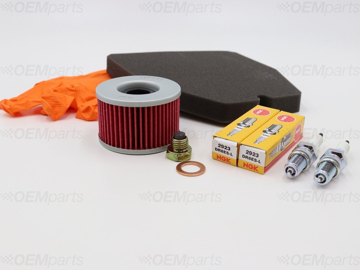 Air / Oil Filter, Spark plug, Drain Plug HONDA CB 400 (1977