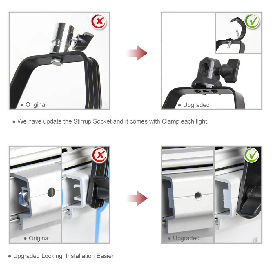 650W Pro Film Tungsten Spot light + Built-in Dimmer+ globe Studio Fit Arri Bulb - Image 3 of 4