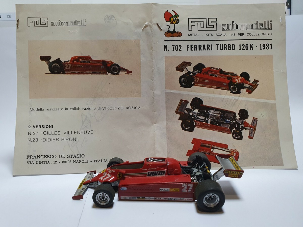 特価 Bosica / FDS (1/43) フェラーリ 126CK 特価 Bosica / FDS (1/43) フェラーリ 126CK - メルカリ