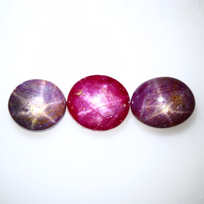 12.360CT UNIQUE HI-END VERY RARE 100% NR! REDDISH PINK UNHEATED INDIAN STAR RUBY