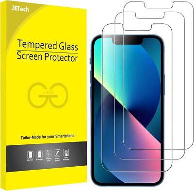 JETech Schutzfolie iPhone13 mini 5,4 Zoll Gehärtetem Glas Displayschutz 3 Stück