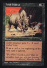 Feral Instinct - Visions: #107, Magic: The Gathering Lp R234
