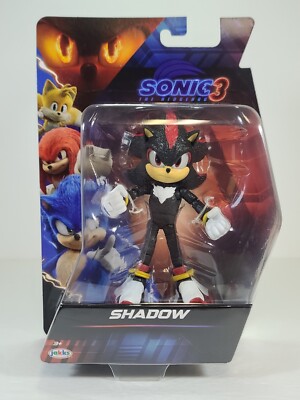 Sonic the Hedgehog 3 5'' Shadow Action Figure Articulated Jakks Pacific Antihero
