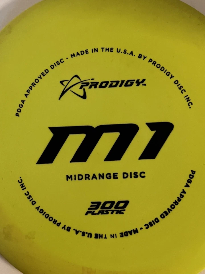 Prodigy Disc Golf 300 M1 Midrange 5/4/0/3 175g yellow - Image 3 of 4