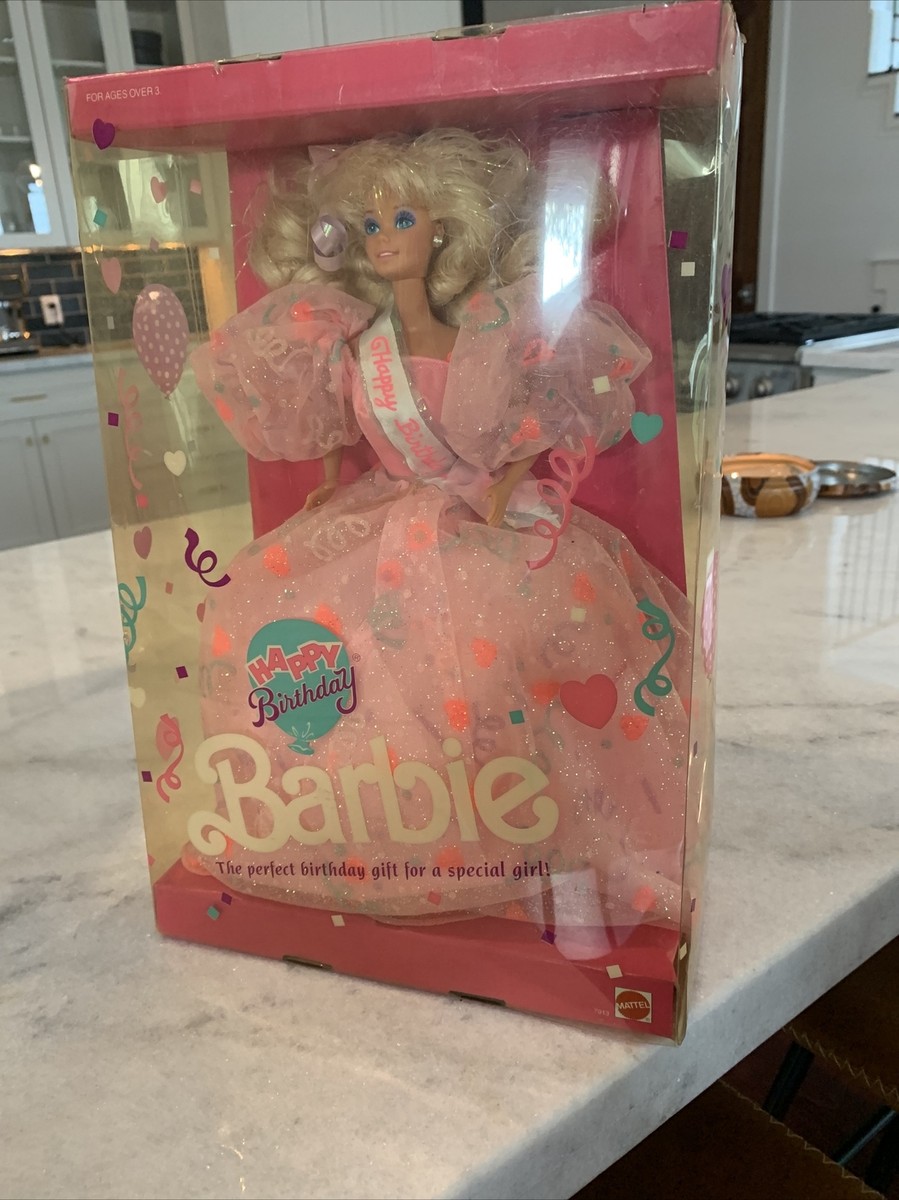 Birthday 1990 Barbie Doll | eBay