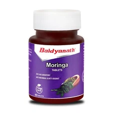 Baidyanath Moringa Tablets - 60 Tab | Helpful in Overall Health & Wellness |