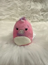New 2 " Inch Squishville Squishmallow Lola the Unicorn