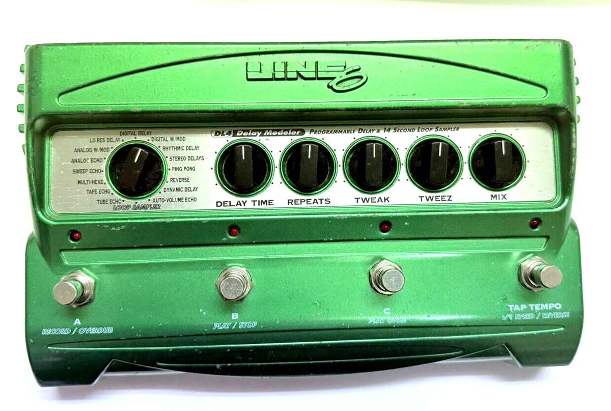 LINE6 DL4 Delay Modeler ディレイ エフェクター 美品 Amazon.com: Line 6 DL4 MKII Delay Modeler, Green