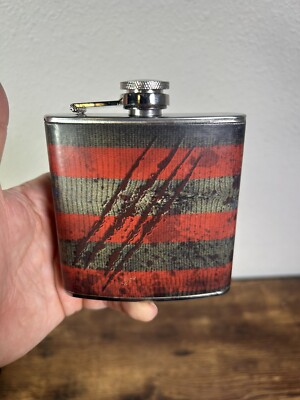Nightmare On Elm Street Freddy Krueger Flask nerd block Exclusive