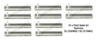 10 x TECHNICS PITCH SLIDER FADER FITS MK2 SL1200 SL1210 CLICK AND 0% LOCK NEW UK