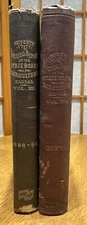1800's Biennial Report of the State Board of Agriculture Kansas’ Vol. XII & XIV