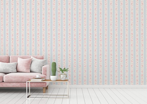 AS Vliestapete Maison Charme Floral blau 390691 - Bild 4 von 4