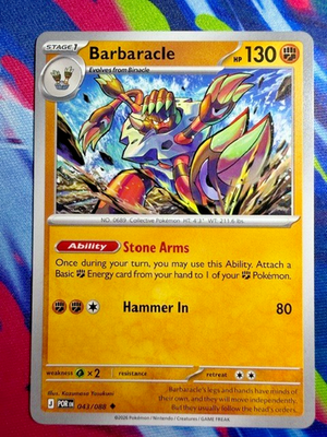 Barbaracle 043/088 Me03: Perfect Order Regular for sale online | eBay