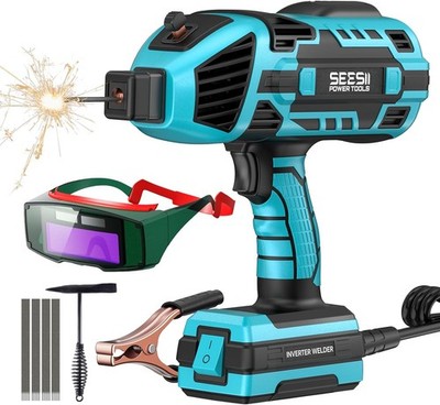 Seesii Welding Machine Handheld Welder Machine 110V, ARC Welder w/ IGBT Inverter